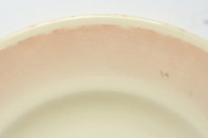 画像6: (在庫0/4)イギリス スージークーパー 1935年 スォンジースプレー フローラル ピンク ティーサイドプレート 中皿 17.5cm (6)