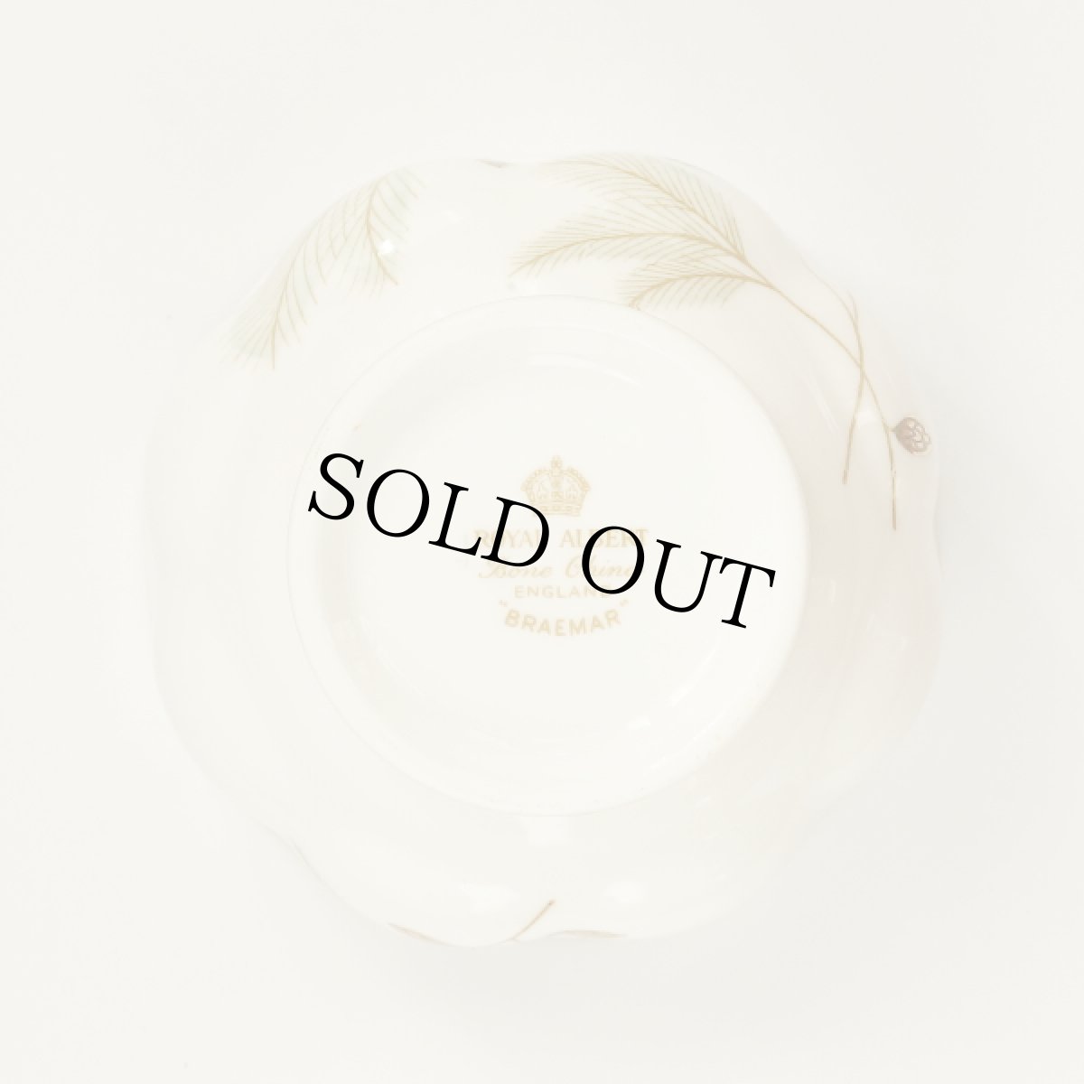 画像7: イギリス ロイヤルアルバート ブレーマー BRAEMAR シュガーボウル (直径8.2cm) (7)