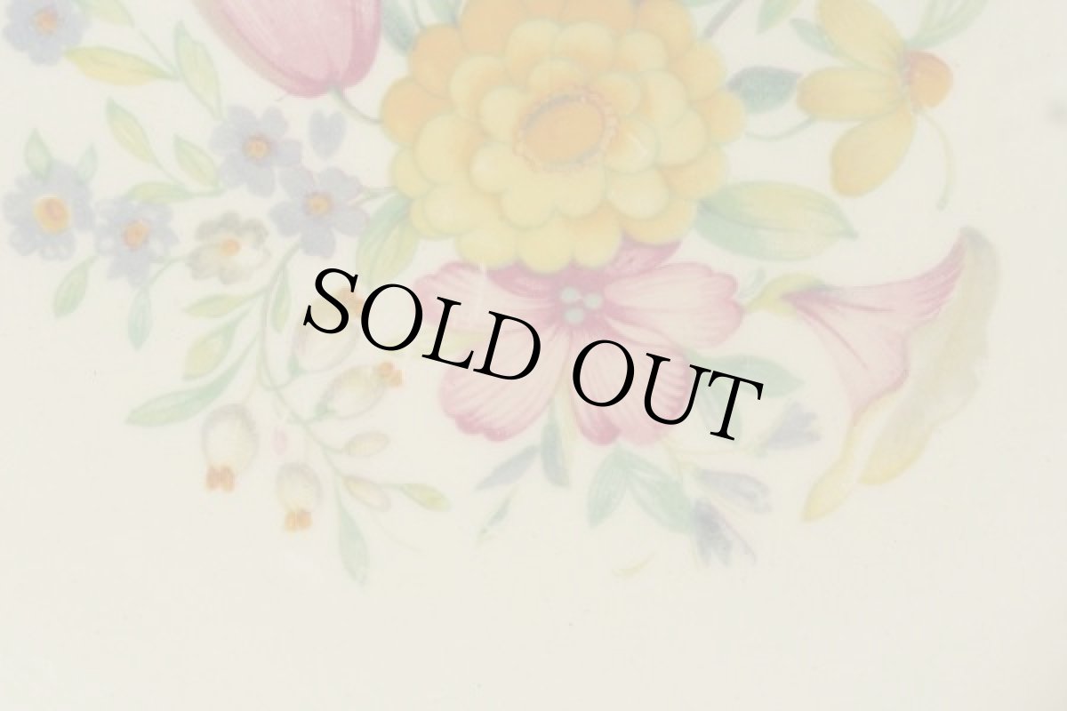 画像4: イギリス スージークーパー 1936年 プランタン サラダ/ブレックファーストプレート 22.8cm (4)