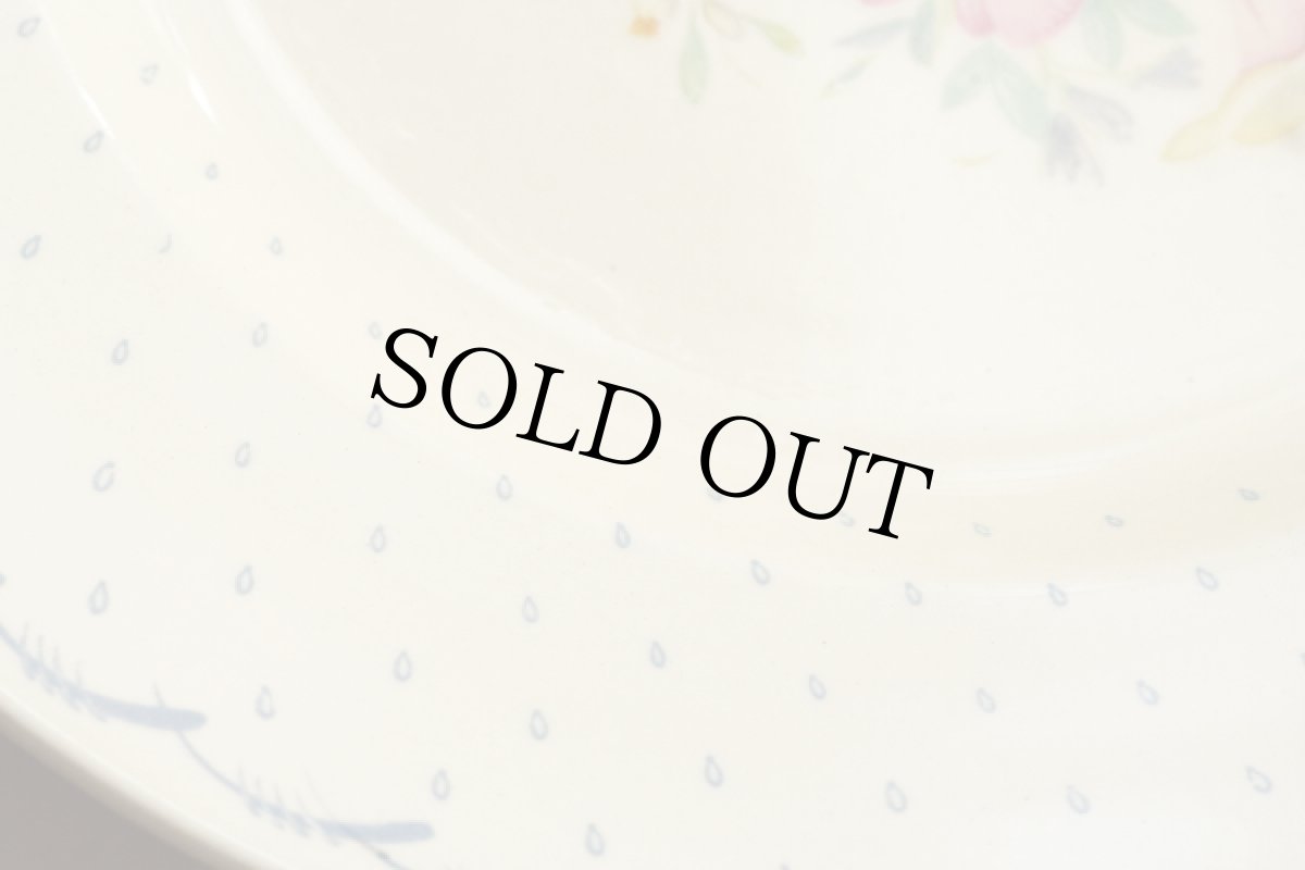 画像6: イギリス スージークーパー 1936年 プランタン サラダ/ブレックファーストプレート 22.8cm (6)