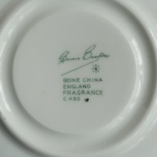 画像11: 在庫0/3イギリス スージークーパー 1953年 フレグランス 小さなカップ＆ソーサー (11)