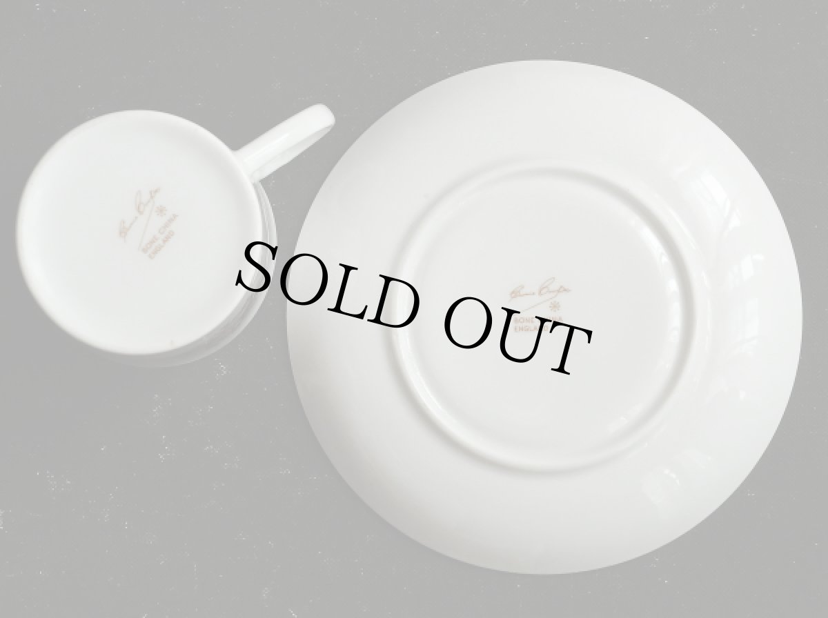 画像6: イギリス スージークーパー 1962年 メロディ モスグリーン カップ＆ソーサー (6)