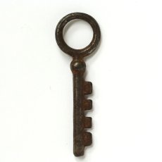 画像3: ドイツ アンティークキー 小さな小さな鍵 ミニミニ 約4.9cm (3)