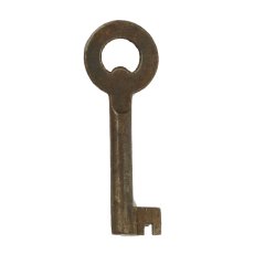 画像1: ドイツ アンティークキー 古い鍵 約6.0cm (1)