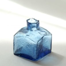 画像3: イギリス アンティーク雑貨 ガラス ヴィクトリアンインク瓶 (約 高さ4.9cm) (3)