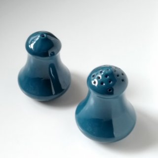 イギリス 1960年代 陶器製大きな耳ねずみ ソルト＆ペッパー3穴