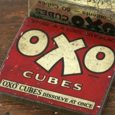 画像5: イギリス アンティーク缶 OXO CUBES（オクソ缶） (5)