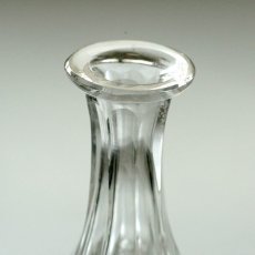画像3: イギリス 1940-1970年代 アンティーク クリスタルガラスボトル(約17.0cm) (3)