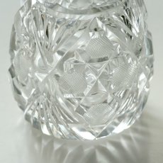 画像5: イギリス 1940-1970年代 アンティーク クリスタルガラスボトル(約17.0cm) (5)
