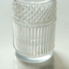 画像5: イギリス 1940-1970年代 アンティーク クリスタルガラスボトル(約15.2cm) (5)