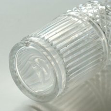 画像7: イギリス 1940-1970年代 アンティーク クリスタルガラスボトル(約15.2cm) (7)