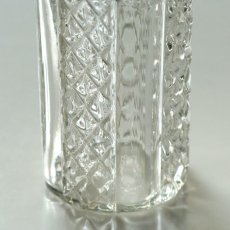 画像5: イギリス 1940-1970年代 アンティーク クリスタルガラスボトル(約13.8cm) (5)