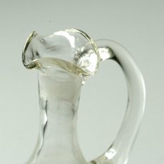 画像5: イギリス 1940-1970年代 アンティーク ガラスボトル(約16.8cm) (5)