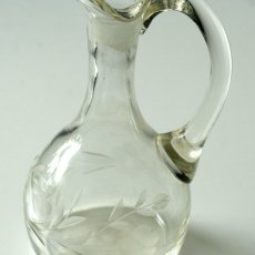 画像7: イギリス 1940-1970年代 アンティーク ガラスボトル(約16.8cm) (7)