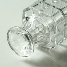 画像8: イギリス 1940-1970年代 アンティーク クリスタルガラスボトル(約16.3cm) (8)