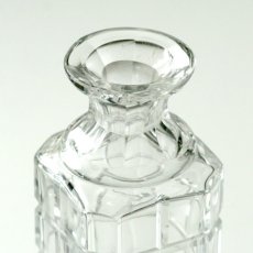 画像4: イギリス 1940-1970年代 アンティーク クリスタルガラスボトル(約16.3cm) (4)