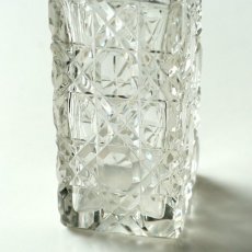 画像6: イギリス 1940-1970年代 アンティーク クリスタルガラスボトル(約16.8cm) (6)