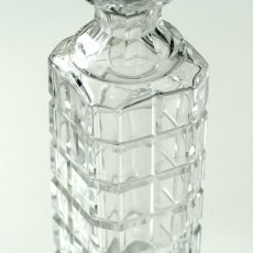画像5: イギリス 1940-1970年代 アンティーク クリスタルガラスボトル(約16.3cm) (5)
