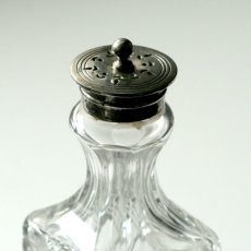 画像3: イギリス 1940-1970年代 アンティーク クリスタルガラス ペッパーボトル(約15.5cm) (3)
