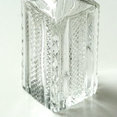 画像6: イギリス 1940-1970年代 アンティーク クリスタルガラスボトル(約17.5cm) (6)