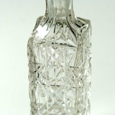 画像5: イギリス 1940-1970年代 アンティーク クリスタルガラスボトル(約16.8cm) (5)