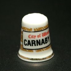 画像2: イギリス CARNABY ST. カーナビー・ストリート 英国陶製シンブル(指貫) (2)