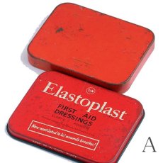 画像4: (在庫2)イギリス アンティーク缶 Elastoplast 救急缶 (4)