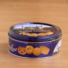 画像1: イギリス ヴィンテージ缶 thurstons Butter Cookies (1)