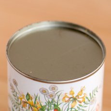 画像6: イギリス ヴィンテージ缶 フラワー＆バタフライ (約高さ11.5cm) (6)