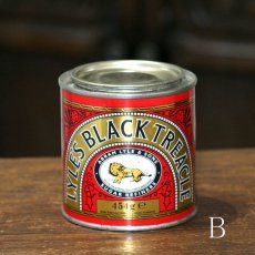 画像7: (在庫2)イギリス ヴィンテージ缶 LYLE'S BLACK TREACLE シロップ缶 (7)