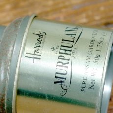 画像3: (在庫6/8)イギリス アンティーク缶 Harrods MURPHULANI TEA ハロッズ ティー缶 (3)