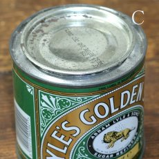 画像16: (在庫2/4)イギリス ヴィンテージ缶 LYLE'S GOLDEN SYRUP シロップ缶 (16)