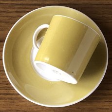 画像5: イギリス スージークーパー 1960〜79年 コーヒーカップ＆ソーサー イエロー系 (5)