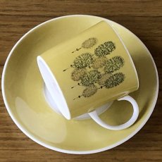 画像3: イギリス スージークーパー 1960〜79年 コーヒーカップ＆ソーサー イエロー系 (3)