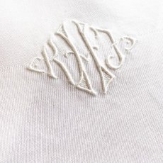 画像6: 〈イギリス〉5枚セットヴィンテージ KHJ 手刺繍 ナプキン ハンカチ ダマスク織 (6)