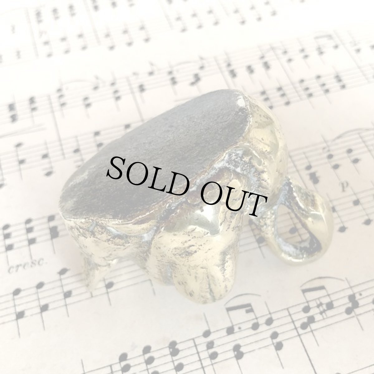 画像8: イギリス アンティーク真鍮 ブロス 白鳥 スワン 小物入れ (8)