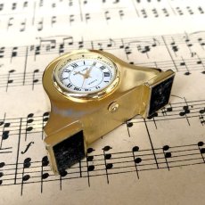 画像4: イギリス ヴィンテージ真鍮 ブロス 小さな置時計オーナメント (4)