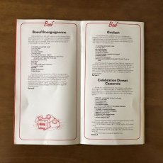 画像8: イギリス OXOブランド 料理レシピ メニュー表 (8)
