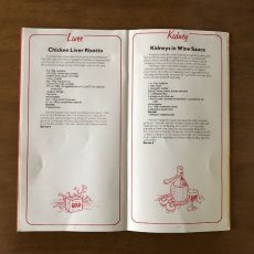 画像12: イギリス OXOブランド 料理レシピ メニュー表 (12)