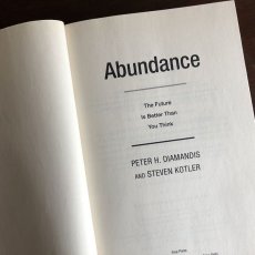 画像5: アメリカ ヴィンテージ洋書 古書 本 Abundance PETER H. DIAMANDIS (5)