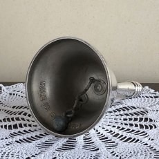 画像3: イギリス イングリッシュ テーブルベル 真鍮シルバープレート  (3)