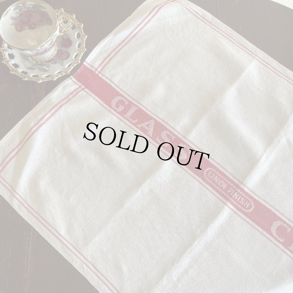 画像5: 〈ベルギー〉ブロカント ピュアリネンキッチンクロスGLASS CLOTH (5)