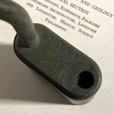 画像8: アメリカ 1950年代 ヴィンテージパドロック 古い南京錠 鍵付き SLAYMAKER(7.2cmX4.6cm) (8)