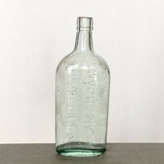 画像4: イギリス アンティークガラス瓶 DINNEFORD'S MAGNESIA (約17.5cm) (4)