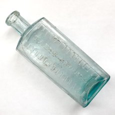 画像4: イギリス アンティーク TABLE SPOONS 古いインテリアガラス瓶 (約高さ 16.8cm) (4)