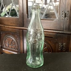 画像4: イギリス ヴィンテージガラス瓶 コカ・コーラ瓶 Vintage Coca Cola glass bottle(約19.6cm) (4)
