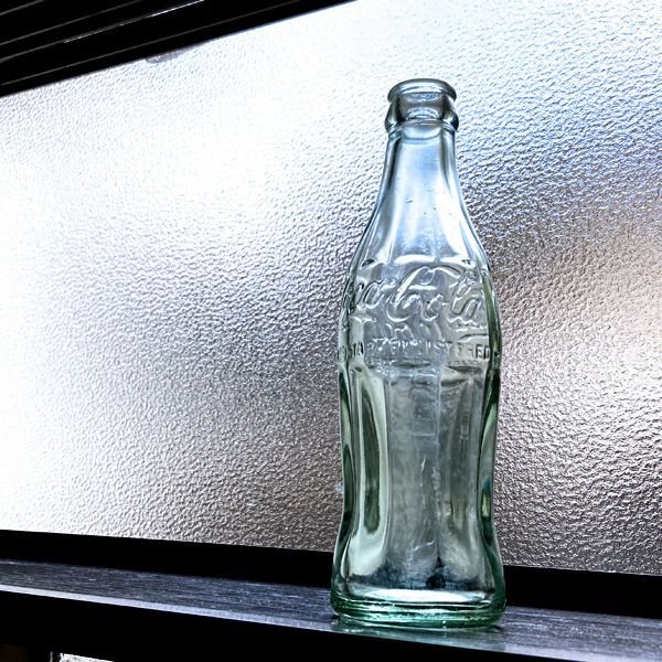 イギリス ヴィンテージガラス瓶 コカ・コーラ瓶 Vintage Coca Cola