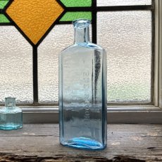 画像4: イギリス アンティーク ガラス瓶 TABLE SPOONS(約高さ 15.7cm) (4)
