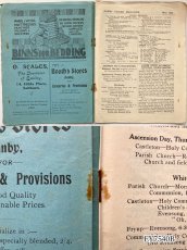 画像7: (在庫4)イギリス アンティーク紙モノ 1934年 マガジン 印刷物 素材紙 Danby Parish Magazine (約24.7cmX18.7cm) FE,MA,JU,AU (7)