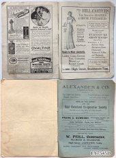 画像18: (在庫4)イギリス アンティーク紙モノ 1936年 マガジン 印刷物 素材紙 Danby Parish Magazine (約24.7cmX18.7cm) MAR,JULY,OCT,NOV (18)